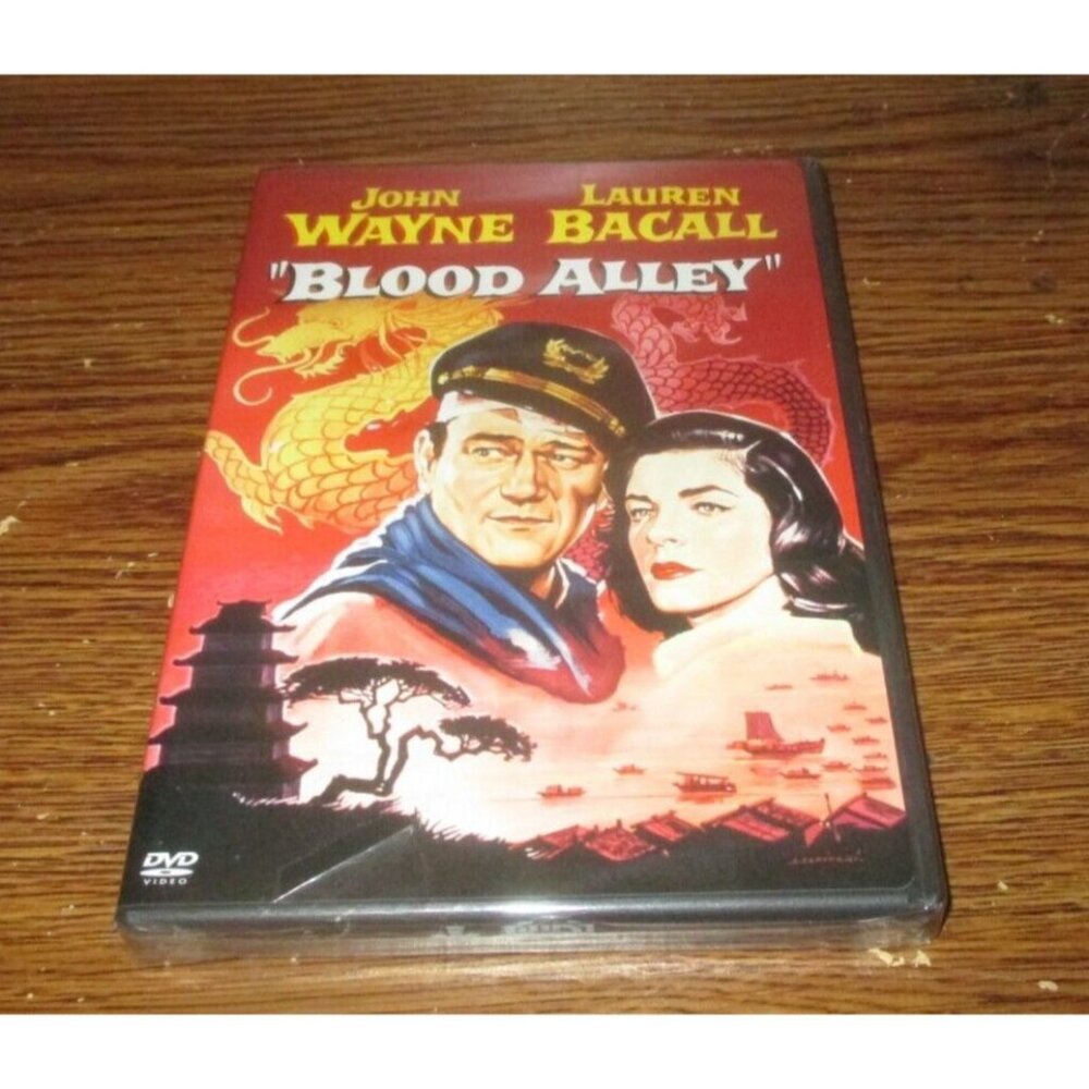 Blood Alley (DVD, 2005 from 1955) (unopened) John Wayne, Lauren Bacall